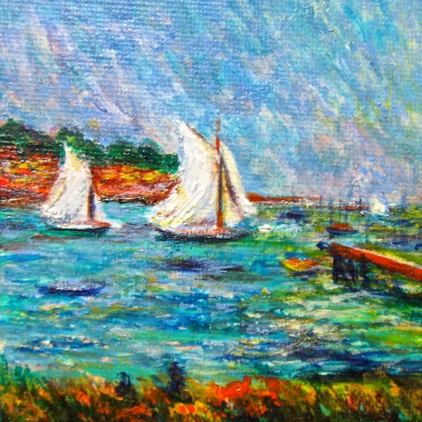 Клод Моне паруса