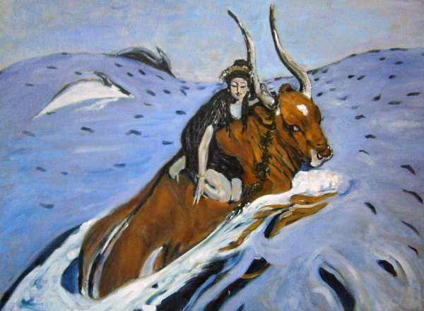 Похищение Европы Серова
