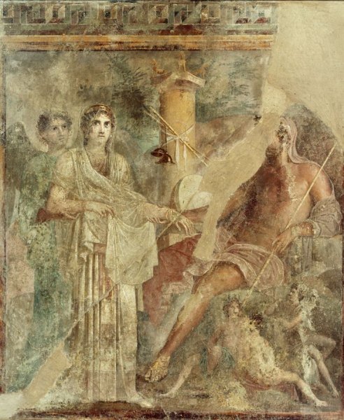 Древний Рим Помпеи фрески