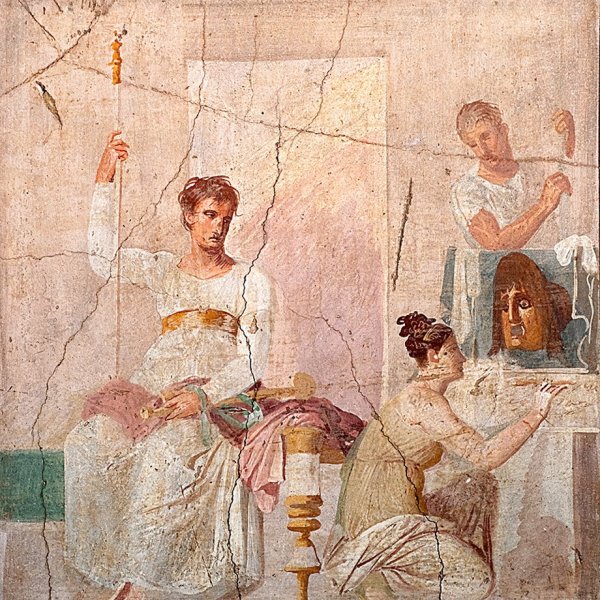 Дом фавна в Помпеях живопись