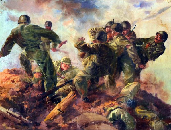 Художник Мальцев штурм сапун-горы