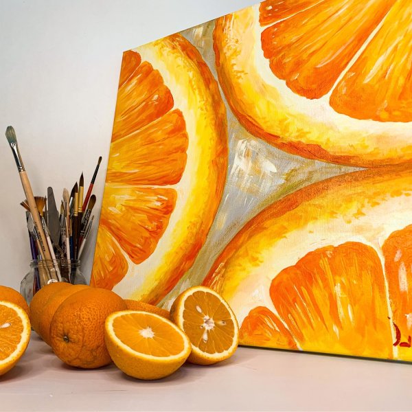 Картина апельсины