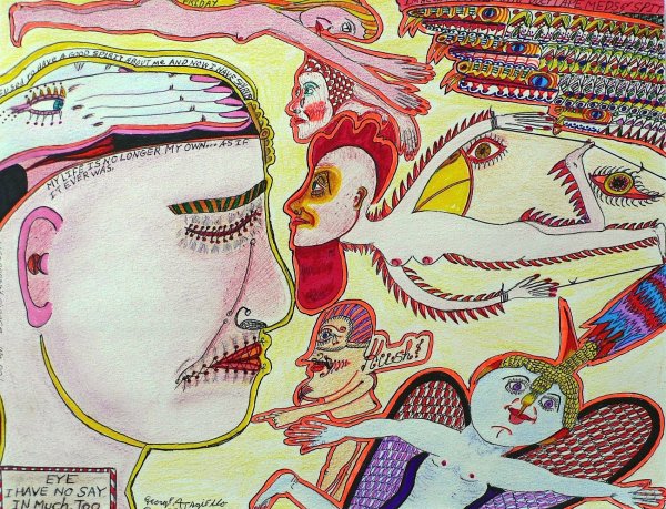 Арт брют искусство СУМАСШЕДШИХ