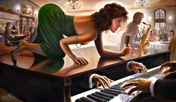 Картины художника марка Келлера