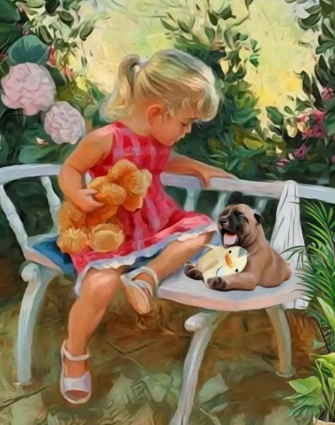 Живопись Владимира Волегова детство