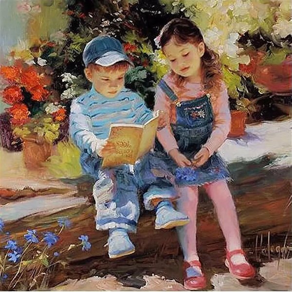 Живопись Владимира Волегова детство