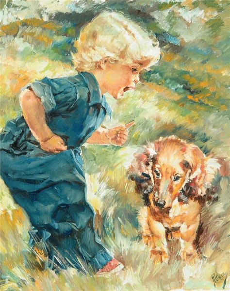 Константин Разумов художник картины дети