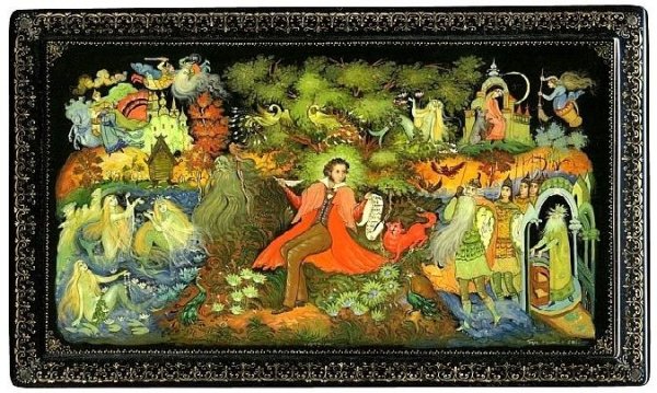 Сказки Пушкина Палех