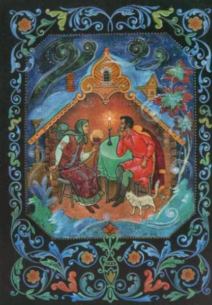 Скащки Пушкина дивопись палез