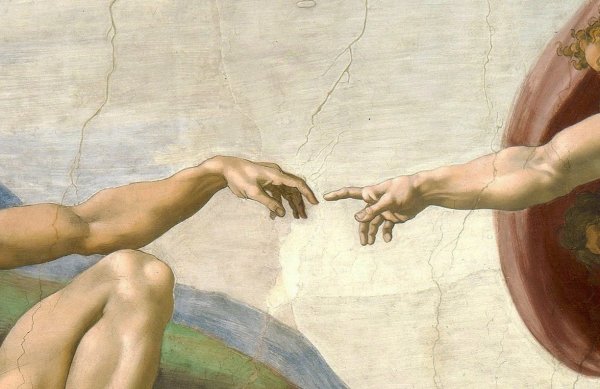 Микеланджело Буонарроти Сотворение Адама