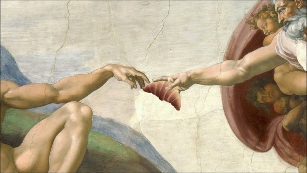 Сикстинская капелла прикосновение Адама