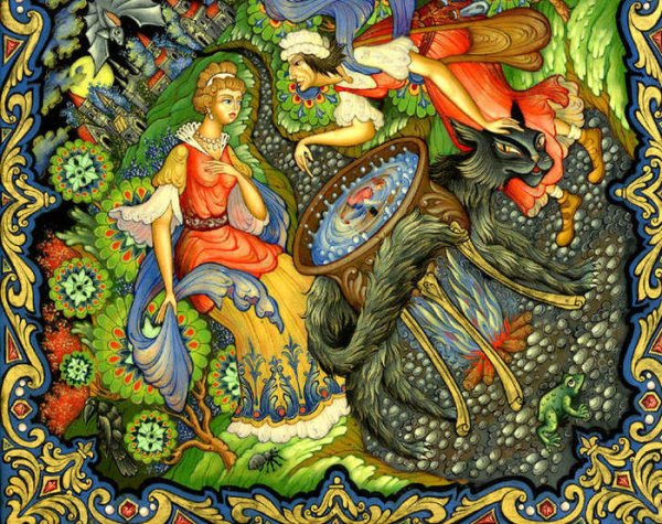 Палехская роспись иконы