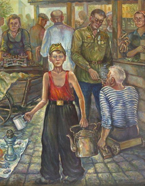 После войны живопись