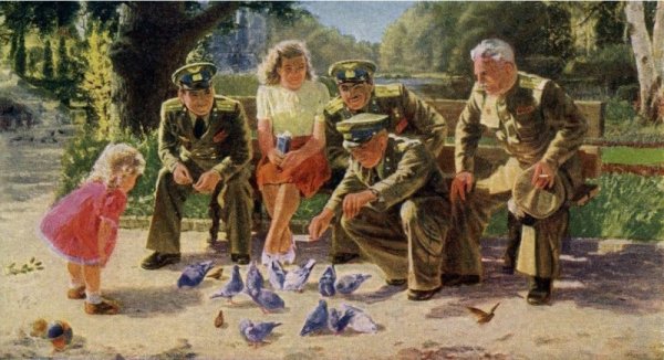 Советский послевоенный художник