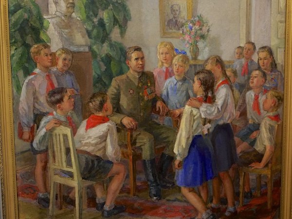 Пионеры Николай Беляев "счастливые", 1949