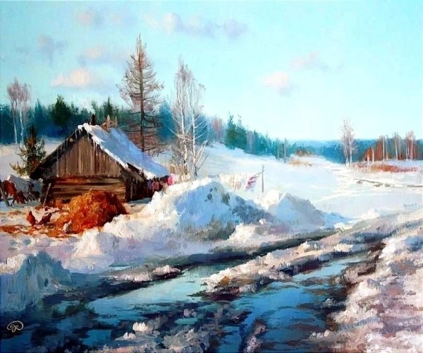 Томас Кинкаде художник Рождество