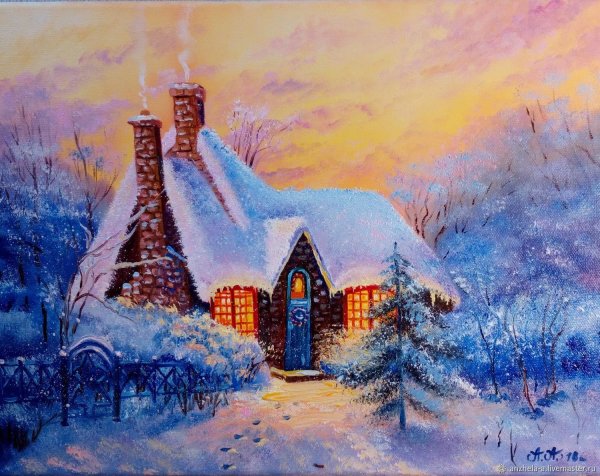 Томас Кинкейд Рождественский коттедж