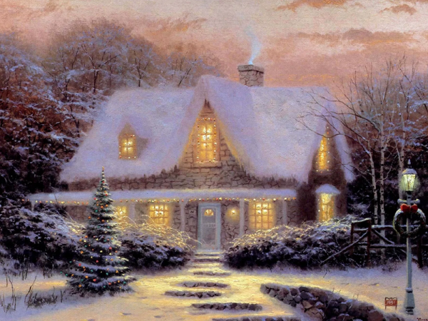 Михаил Бровкин художник картины зима