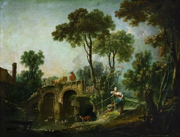 _ Франсуа Буше (1703-1770) пейзажи
