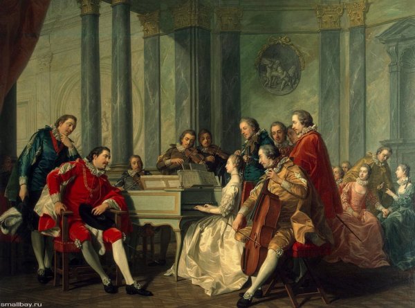 Луи Мишель Ван Лоо портрет короля Людовика XV 1763