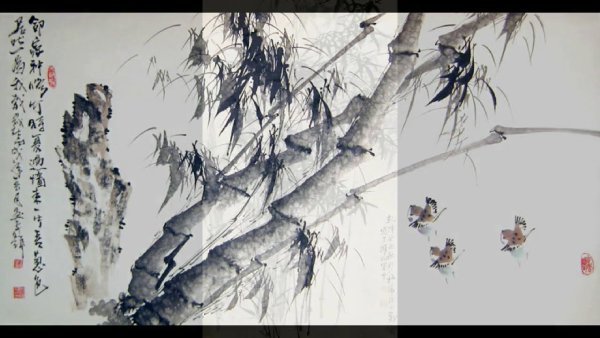 Березы в китайской живописи