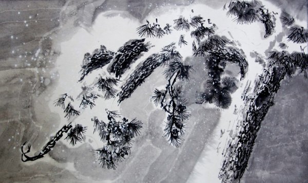 Китайская живопись тайчи картина