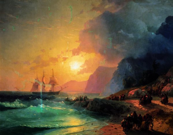 Айвазовский Иван Константинович,(1817-1900) вид Севастополя