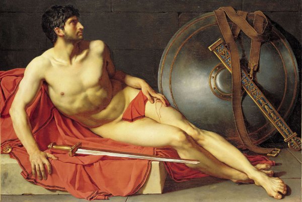 Джанти лески Давид с головой Голиафа