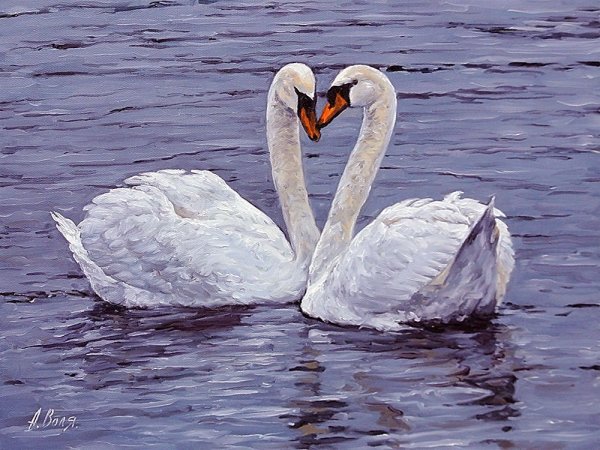 Ричард Торн лебеди