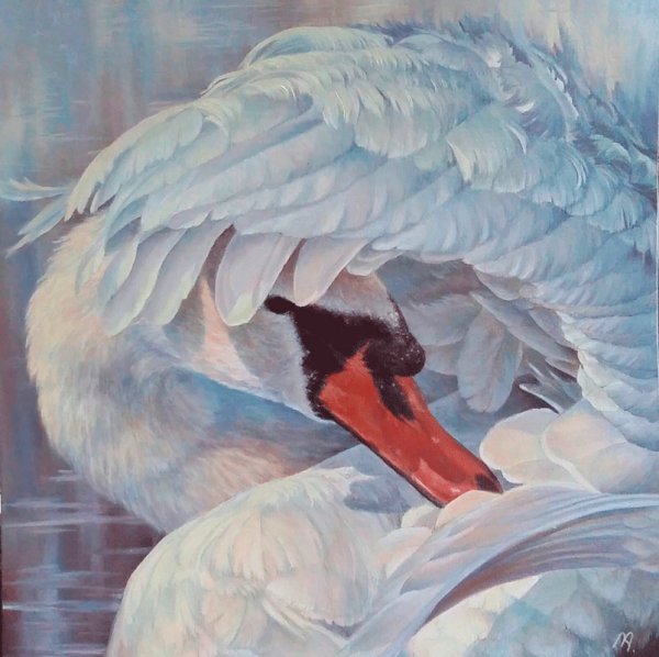 Лебеди картины художников