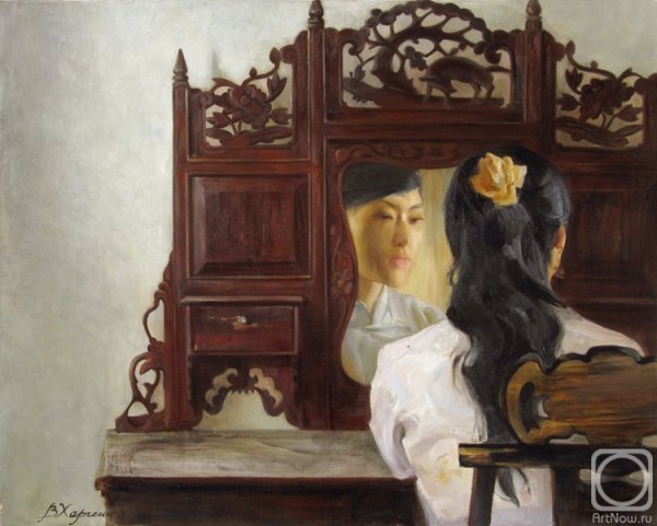 Отражение живопись