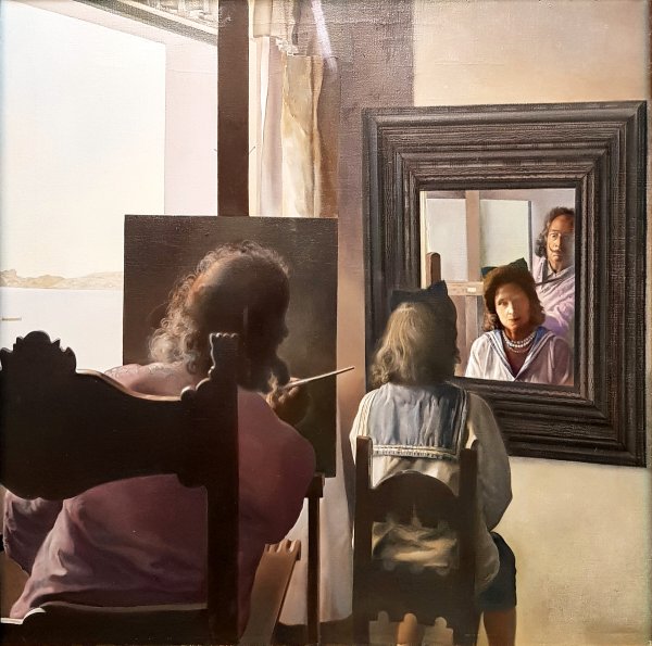 Сальвадор дали «Гала – Сальвадор дали», картина