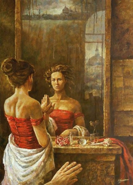 Владимир Муллин художник старое зеркало