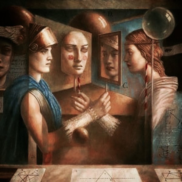 Отражение живопись