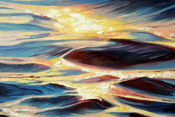 Блики на воде на картинах художников