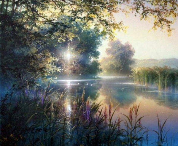 Цветовые рефлексы в живописи