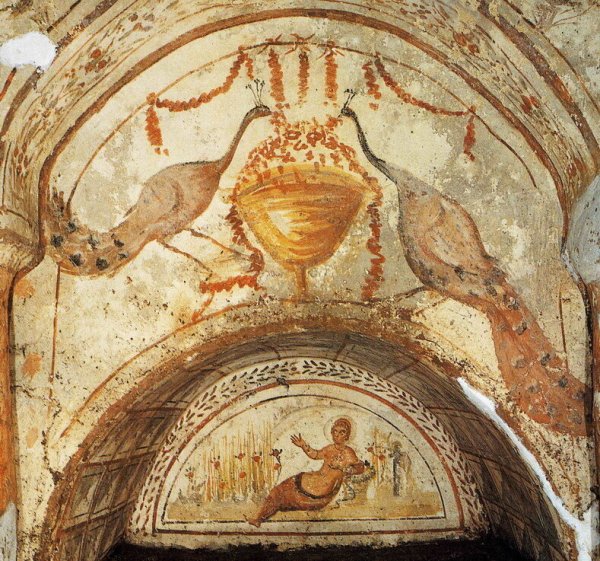 Катакомбы Рима фрески