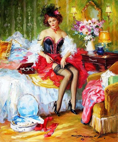 Художник Константин Разумов персиянка