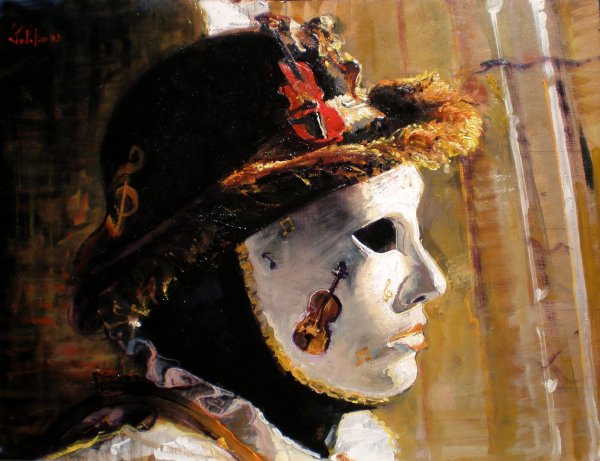 Арт современный маска