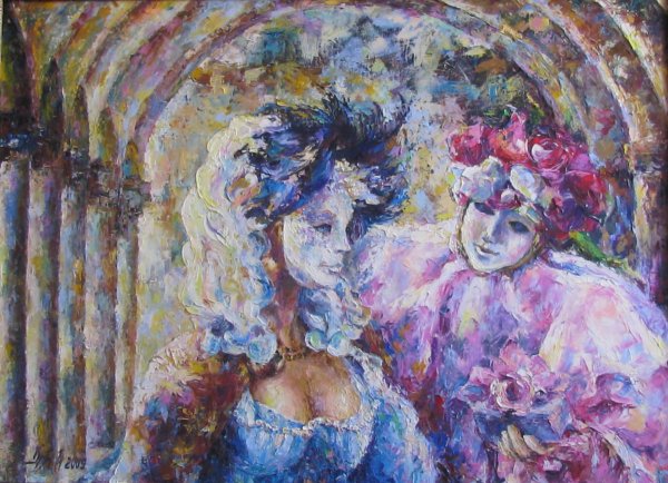 Алекс Левин венецианские маски