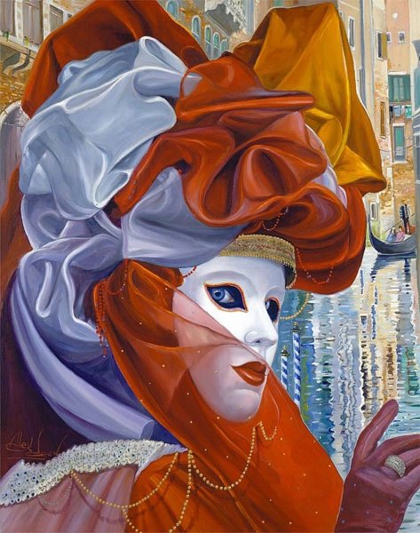 Мона Лиза в маске от коронавируса