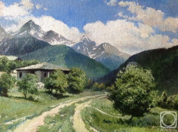 Грузинский пейзаж в живописи