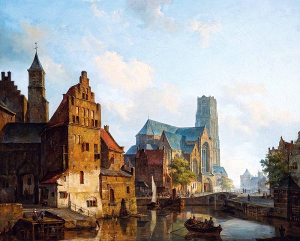 Голландский художник Корнелис спрингер