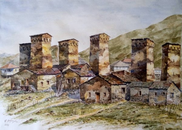 Сванетия картина