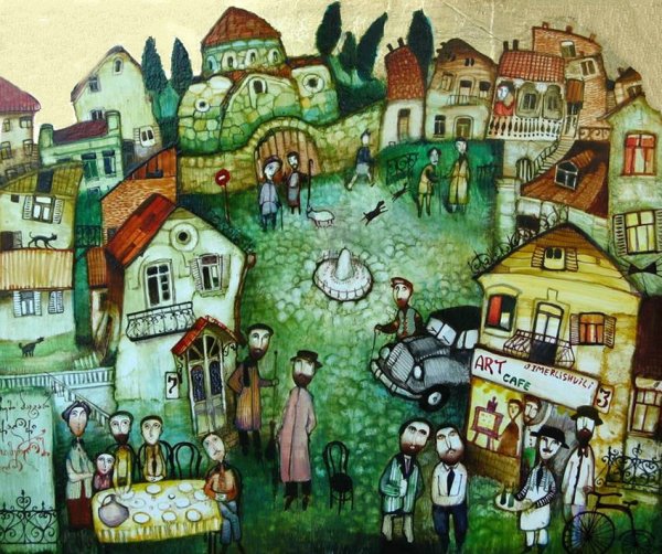 Грузинский художник Отар Имерлишвили