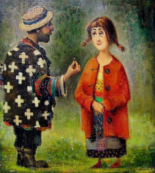 Грузинский художник Ладо Тевдорадзе