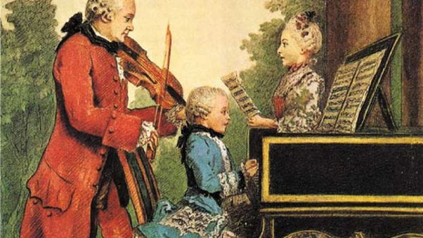 Вольфганг Амадей Моцарт семья