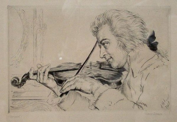 Вольфганг Амадей Моцарт ассоциации