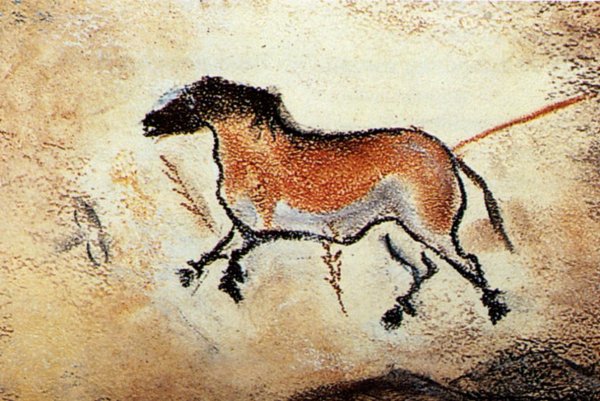 Наскальная живопись охота на мамонта