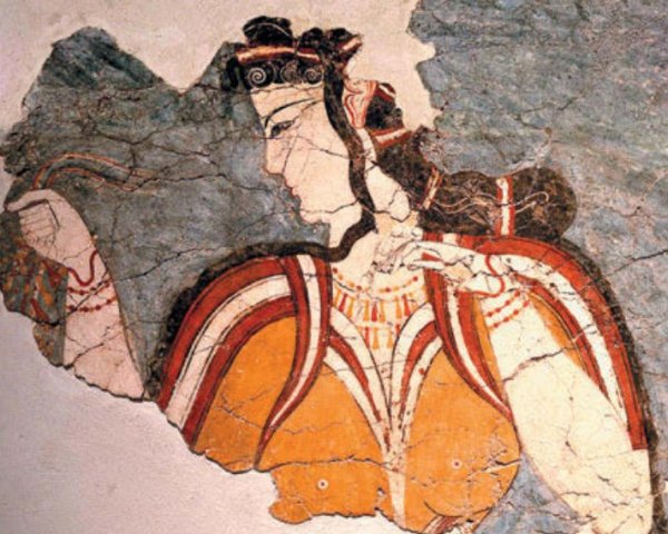 Живопись Крита и фрески Тиринфа